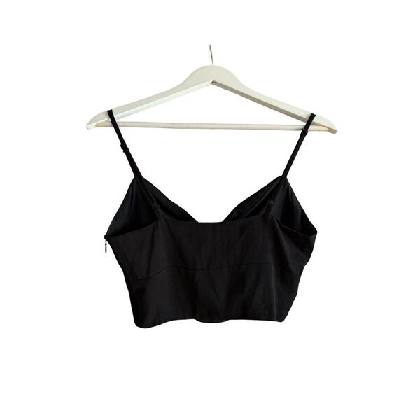 Maje NWOT Tie Front Crop Top - Picture 7 of 11